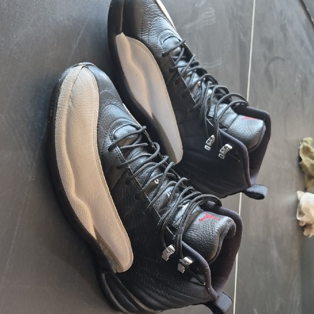 Jordan Black and White Retro High Top Sneakers